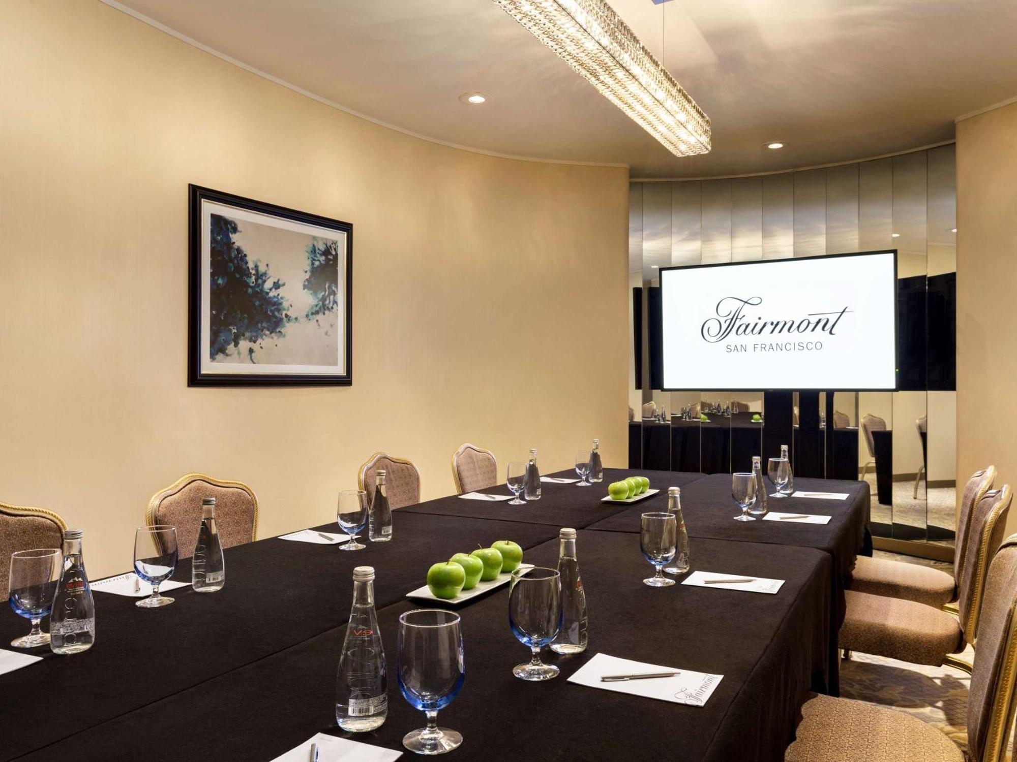 Fairmont San Francisco Hotel Exterior photo Meeting room