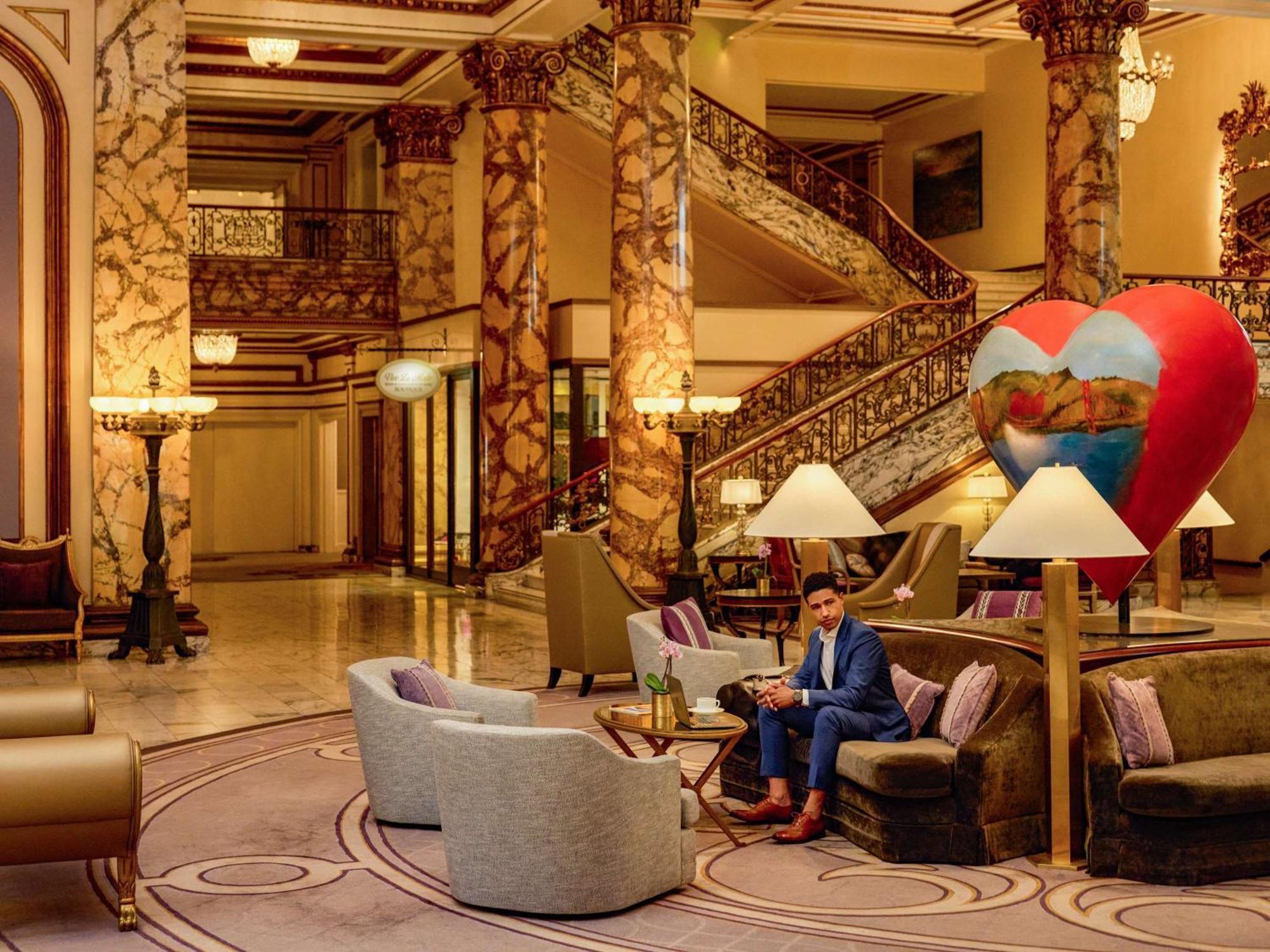 Fairmont San Francisco Hotel Exterior photo The lobby of the InterContinental London Park Lane